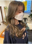 韓国スタイルボリュームアップデジタルパーマ