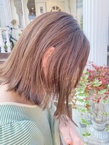 モリオ フロム ロンドン 大宮2号店(morio from London)&nbsp;【なかじま ひびき】シークレットハイライト×外ハネボブ