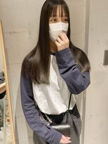 コフィー バイ メルト 吉祥寺(cofy by melt)&nbsp;【中澤彩乃】オリーブグレージュ透明感ぷつっとカット前髪