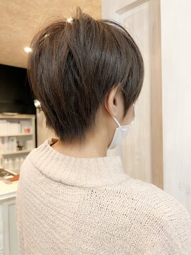 キャアリー(Caary) 福山 丸みショートヘア/ショートボブ/ベリーショートならCaary