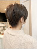 福山 丸みショートヘア/ショートボブ/ベリーショートならCaary