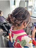 【立川CRES吉岡俊】卒業式ヘア袴着付★