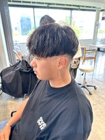 ザ オーダー(THE ORDER)&nbsp;重めマッシュカットメンズマッシュヘアツイストパーマメンズヘア