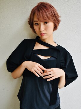 ブゾン(buZon) 【buZonブゾン】ハイトーン　ゆるふわマッシュショート