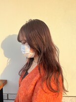 アウラヘアーサロン(aura hair salon)&nbsp;ピンクブラウン