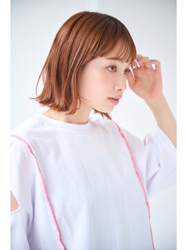 リトル 松山(little) 相性抜群ワイドバングとスリークボブ