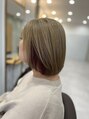オーブ ヘアー ブレイブ 宗像店(AUBE HAIR brave) チラッと見えるインナーカラーも可愛いです♪