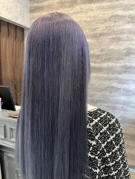 ヘアー ブランコ(hair Blanco) ダメージレス2ブリーチWカラーアメジスト