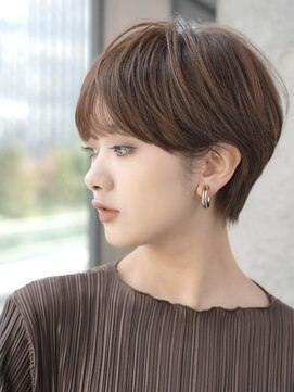 エインアンリー 表参道(AIN.ANLY.) 前髪あり大人耳掛けショート30代40代【AIN.表参道】川原大地