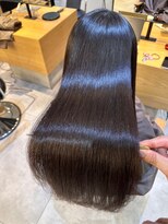 ジーナ 船橋(Zina)&nbsp;髪質改善＊ロングレイヤーグレーベージュ＊美髪【Zina船橋】