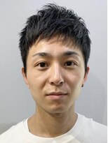 エリマ 調布(elima)&nbsp;スパイキーショートビジネスショートツイストパーマ刈り上げ☆