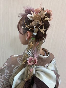 ディアーバイラポールヘア(Dear by RAPPORT HAIR) 成人式ヘアセット