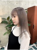 セミロング×ハイトーンカラーYI-16