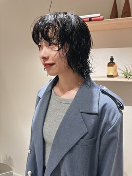 ユー(yew) wolf perm