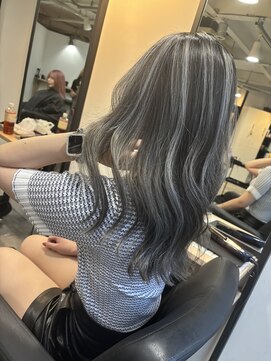 ラフ 難波店(LAFF) #セミディ#シアカラー#ショートヘアー#姫カット#ダークアッシュ