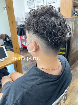 チームボス(Team BOSS) スタイリング簡単にかっこいい!!メンズパーマスタイル!!