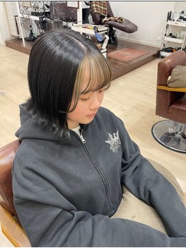 アイル(I'LL) 韓国ボブ+インナーカラー