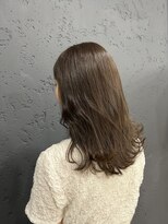 プライズ アイリス 池袋東口店(prize Iris)&nbsp;ナチュラルグレージュ池袋韓国ヘアオルチャンスタイル