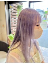 ラフ(LAFF)&nbsp;ペールラベンダー/透明感/ブリーチ/色落ち○