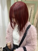 ヘーゼル 博多(HAZEL.)&nbsp;レッドカラー／暖色カラー