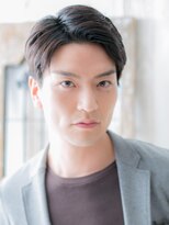 メンズヘア ビーセカンド 草加店(MENS HAIR B-2) 30代40代かき上げ刈り上げ黒髪ベリーショートX草加