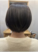 ショートボブ＊アッシュパープル