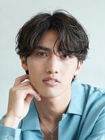 エリマ 横浜西口(elima)&nbsp;横浜西口センターパートニュアンスパーマフェザーショート緩め