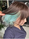 デザインカラーケアブリーチダブルカラーペールグリーン