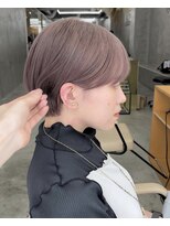 ミーム 原宿 表参道(meme)&nbsp;☆ハイトーンブリーチミルクティーカラーホワイトベージュカラー