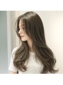 透け感のあるオリーブカラー