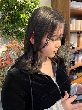 アッド バイ ケーツー(add by K-two) 【篠原】ナチュラルレイヤー/ミディアム/グレージュ