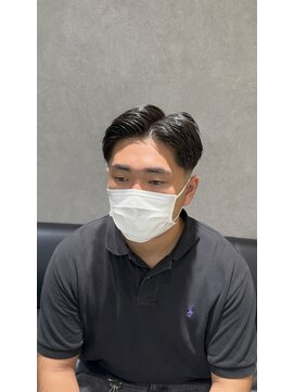 アンサー(ANSWER) 七三フェード