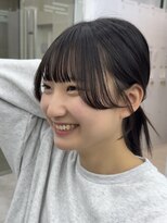 ビューブルー 亀戸錦糸町(VIEW BLUE)&nbsp;◎小顔前髪顔まわり暗めカラーくびれロングミディアム