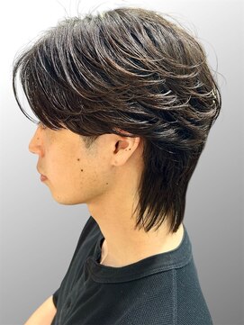 アノ(Ano.) 大分20代30代フェザーパーマセンターパートフェザーパーマ