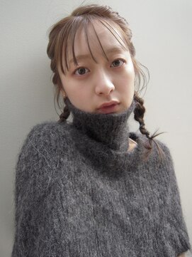 ラシック(LACQ) 札幌ベージュ/札幌ブリーチなしダブルカラー/くすみベージュ