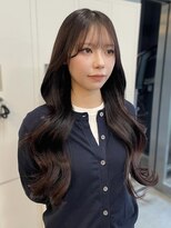 アリュウル 表参道 青山(Allure) 小顔*韓国くびれヘア×チョコレートグレージュカラー○伊藤