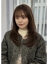 ヌイ 横浜(nui) 小顔見え ワンカールレイヤーミディ