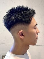 スイ 松戸(SUI)&nbsp;【坂本翔】バーバーフェードショート