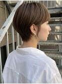大人ショートボブ/ひし形ショート/小顔ショート