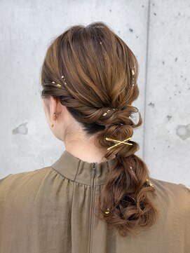 ビューブルー 亀戸錦糸町(VIEW BLUE) 着物ヘア/似合わせセット/成人式/卒業式/ヘアセット/韓国