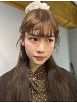 スイ(SUiii)&nbsp;【ナチュラル可愛い◎シースルーバング×ロングヘア】