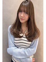 ロンド リリー 銀座(Lond Lily)&nbsp;大人ガーリー/似合わせカット/ミディアムレイヤーカット/銀座