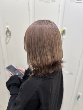アーチバイケンジ(arch by kenje) エンドカラー/平塚美容室/ミディアムヘア/ブリーチカラー