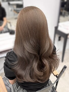 フォンズ(FONS) 上品韓国ヘアオリーブベージュ