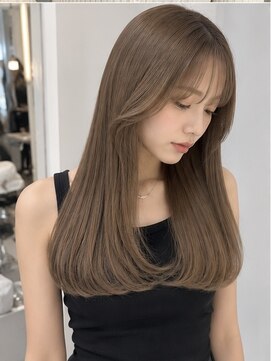 ヘアアンドメイク アース 入間店(HAIR&MAKE EARTH) 艶感ベージュ