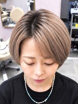 フッタ(Futta) シナモンベージュ×ショートボブ【新宿】【西武新宿駅前】