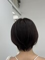 シャルメ 亀有(CHARMER) 乾かすだけで決まる!後頭部にふんわり丸みのあるショート◎