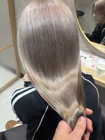 【全席完全個室サロン】ef lien西大寺 × 髪質改善ミルボンAujua認定サロン&nbsp;ホワイトベージュ