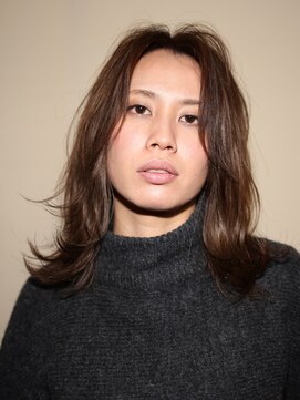 ツイギー 宮西店(TWiGGY) 【決めすぎないカジュアルモードセミロング】