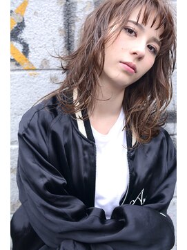 ミラバイグリーン(Mira by green) wet street 無造作 くせ毛風ルーズ